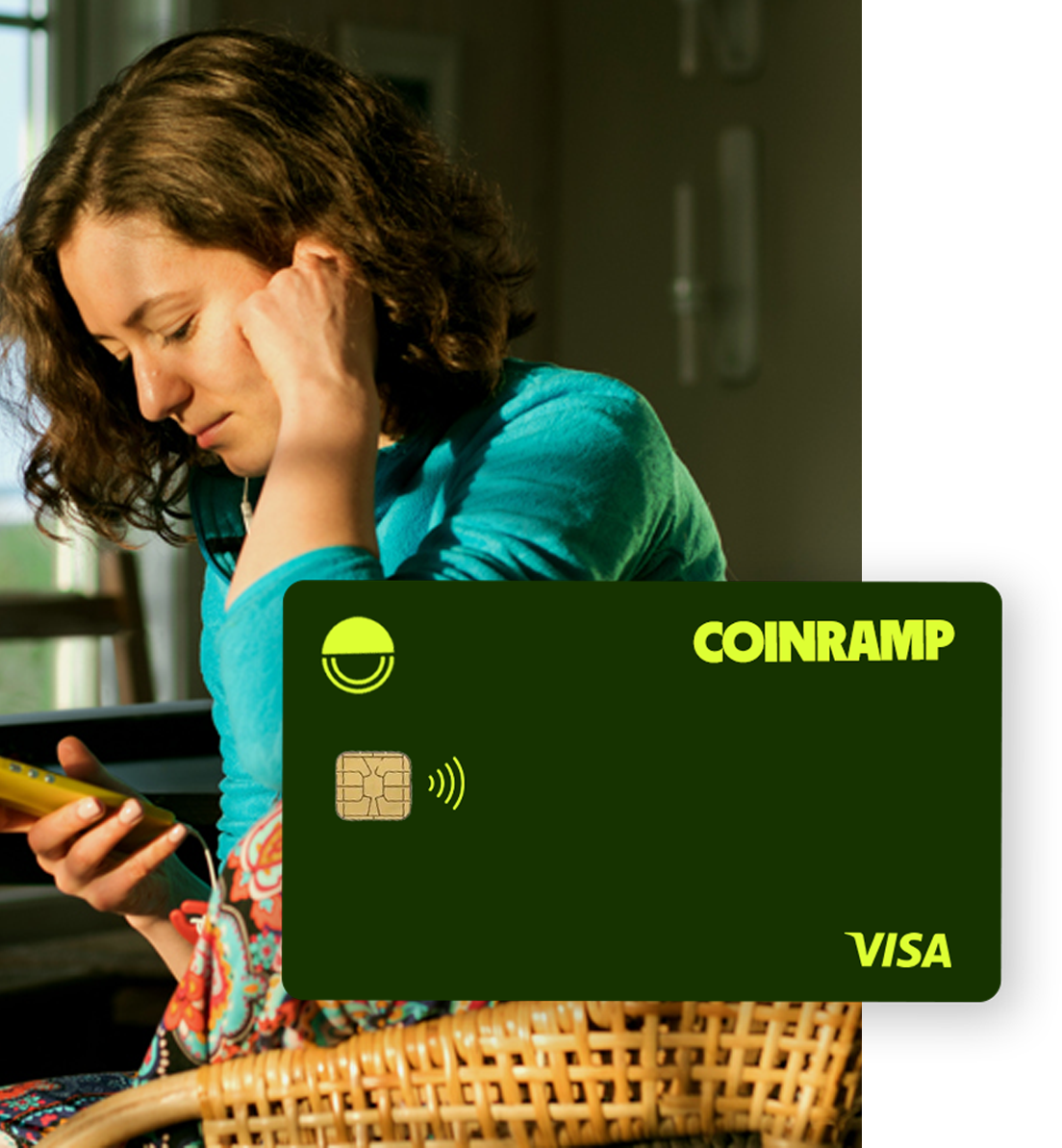 Get the Coinramp Crypto Card in just 5 min.